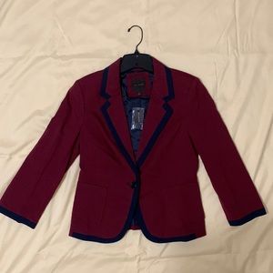 The limited red and blue blazer (S)